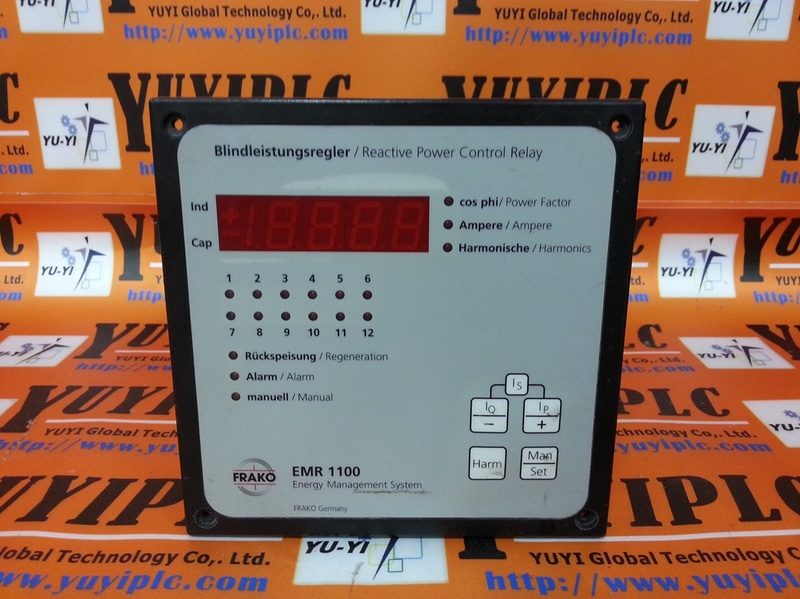 FRAKO EMR 1100 Reactive power control relay 裕益科技自動化設備可程式編碼器PLC分散式控制系統DCS